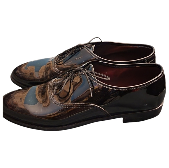 Gateway Formal Black Patent Tuxedo Footwear - Sz. 11.5 - Picture 4 of 7